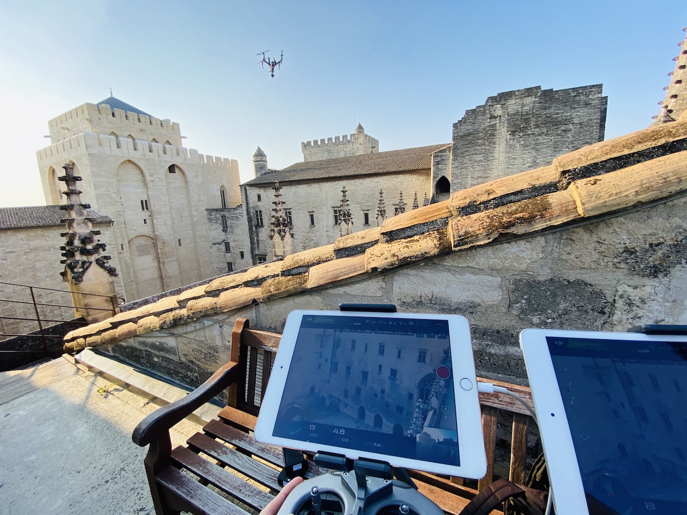 Drone Palais des Papes